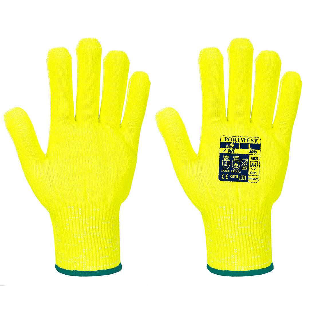 Guante Pro Cut Amarillo