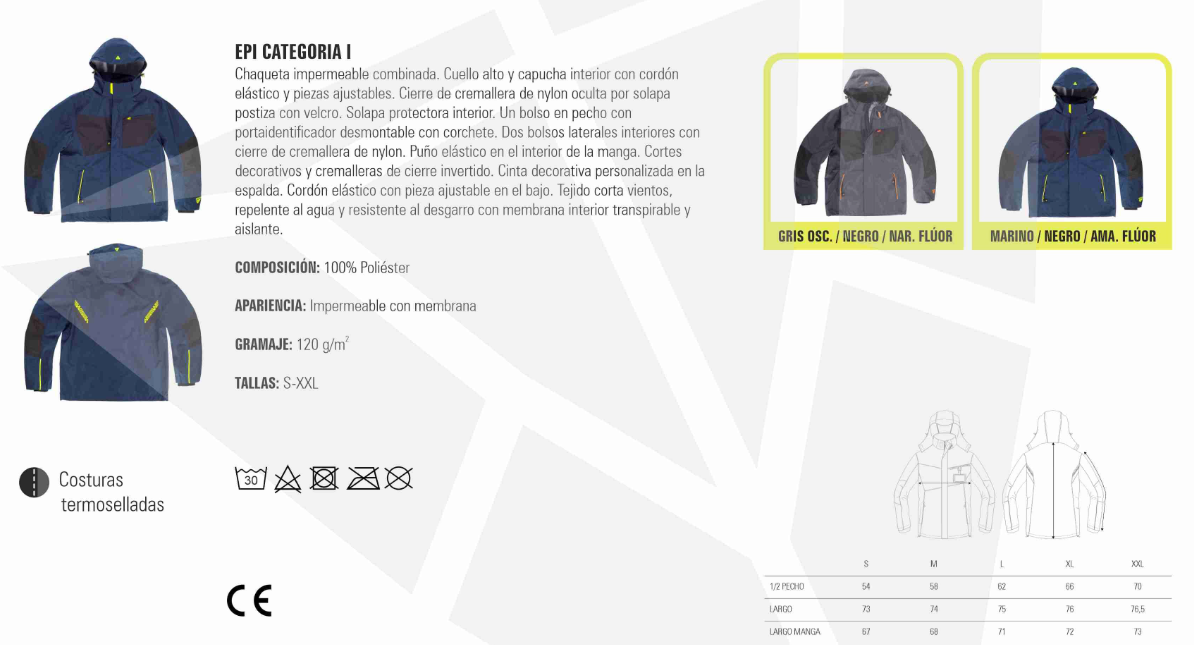 Chaqueta impermeable