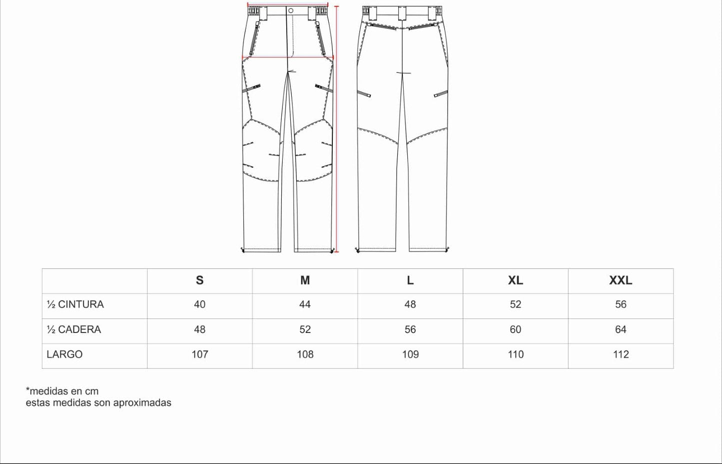 PANTALON DE MONTAÑA