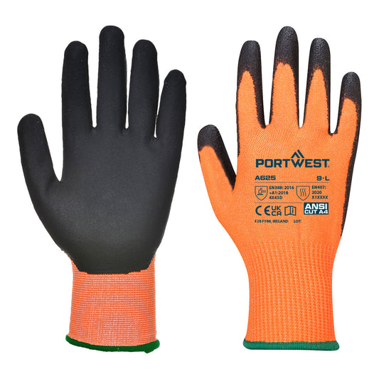 Guante anti-corte con PU Vis-Tex