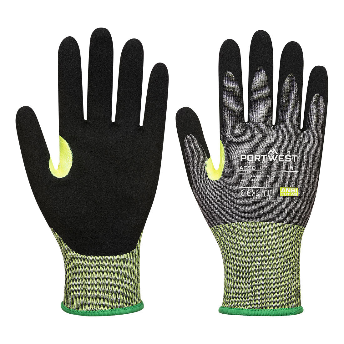 Guantes E Nitrilo Amarillo