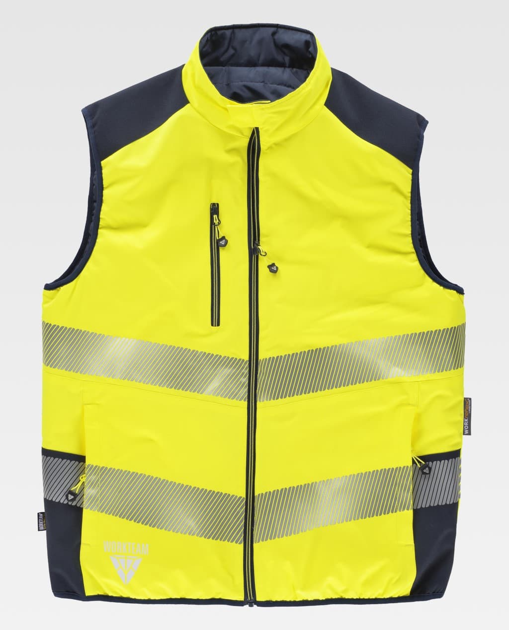 CHALECO REVERSIBLE - FLUOR