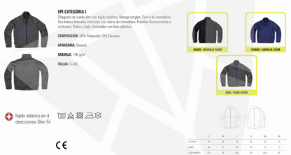 Chaqueta elástica