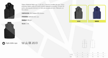 Chaleco doble capa