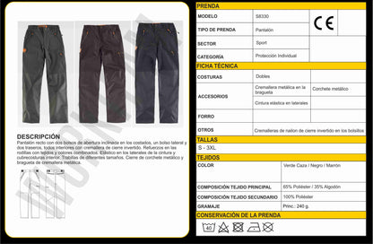 PANTALON MONTAÑA