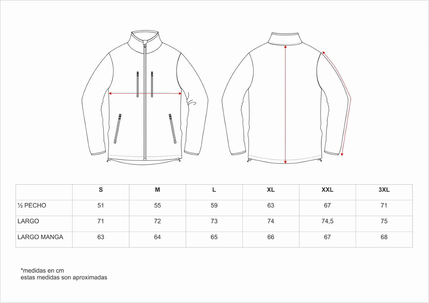 CHAQUETA HOJAS MONTAÑA