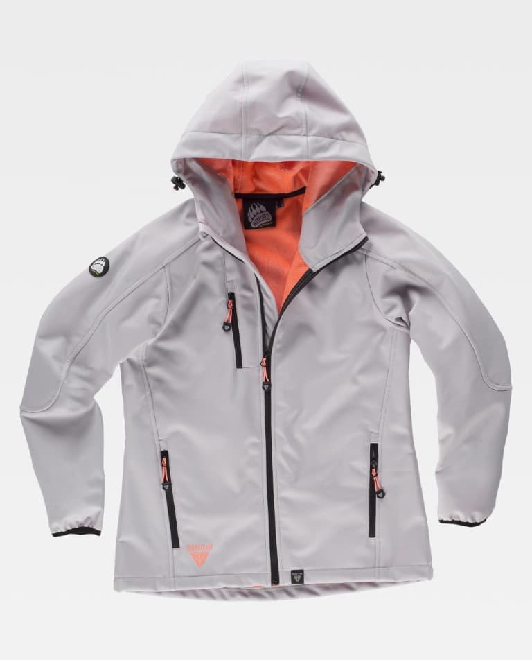 Chaqueta con capucha mujer
