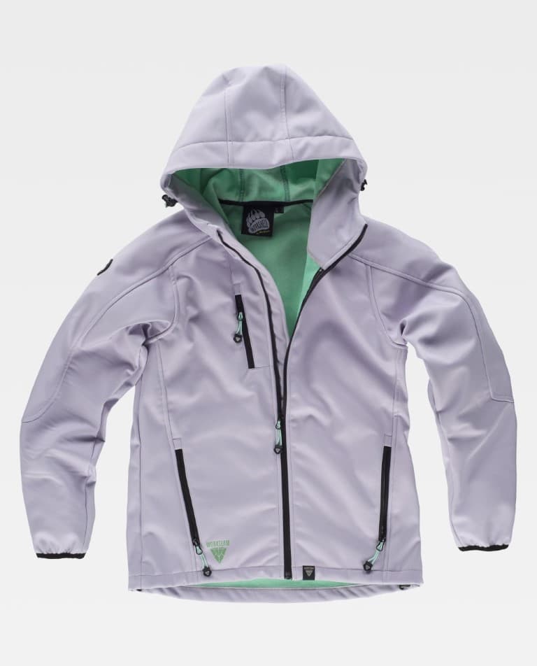 Chaqueta con capucha mujer
