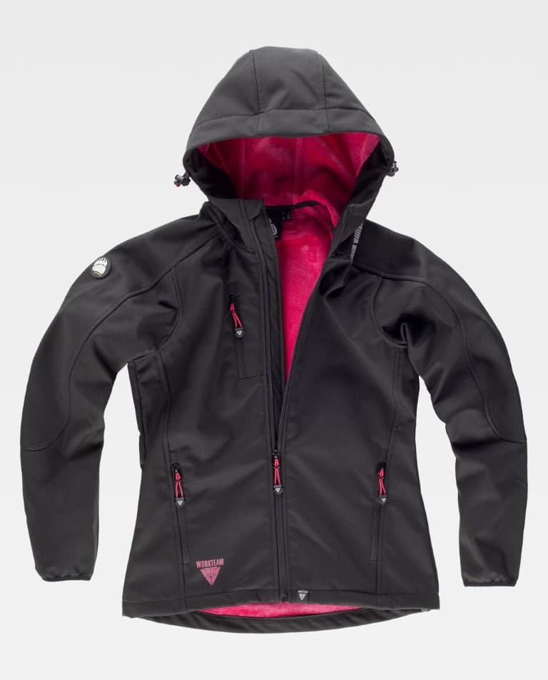Chaqueta con capucha mujer