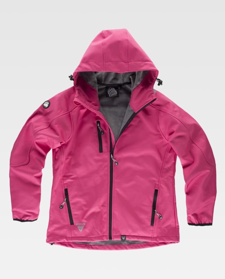 Chaqueta con capucha mujer