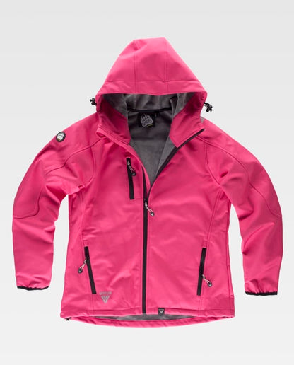 Chaqueta con capucha mujer