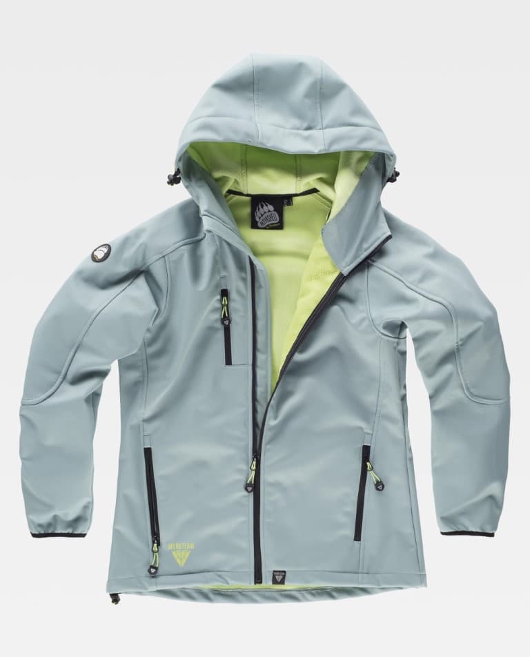 Chaqueta con capucha mujer