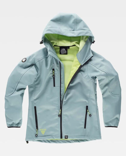 Chaqueta con capucha mujer
