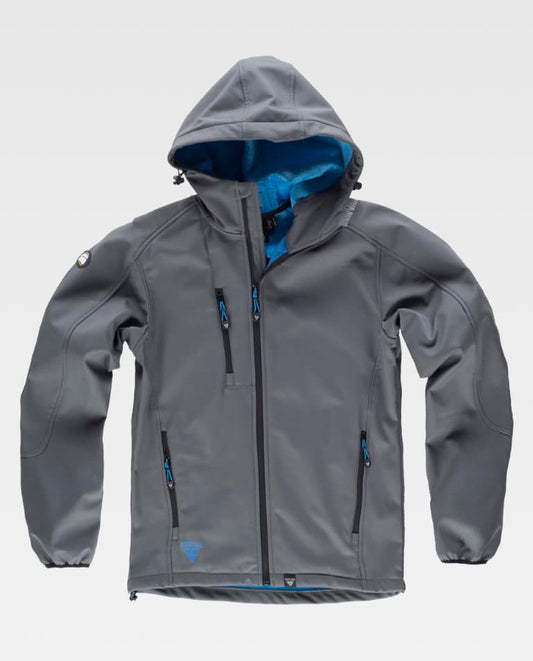 Chaqueta con capucha hombre