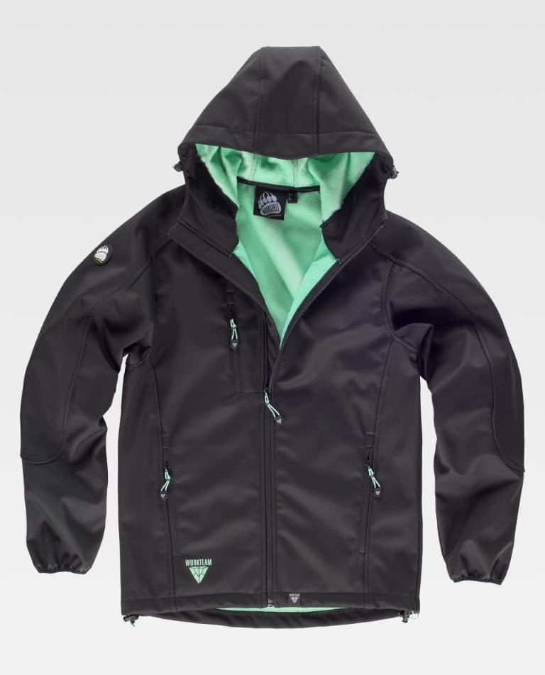 Chaqueta con capucha hombre