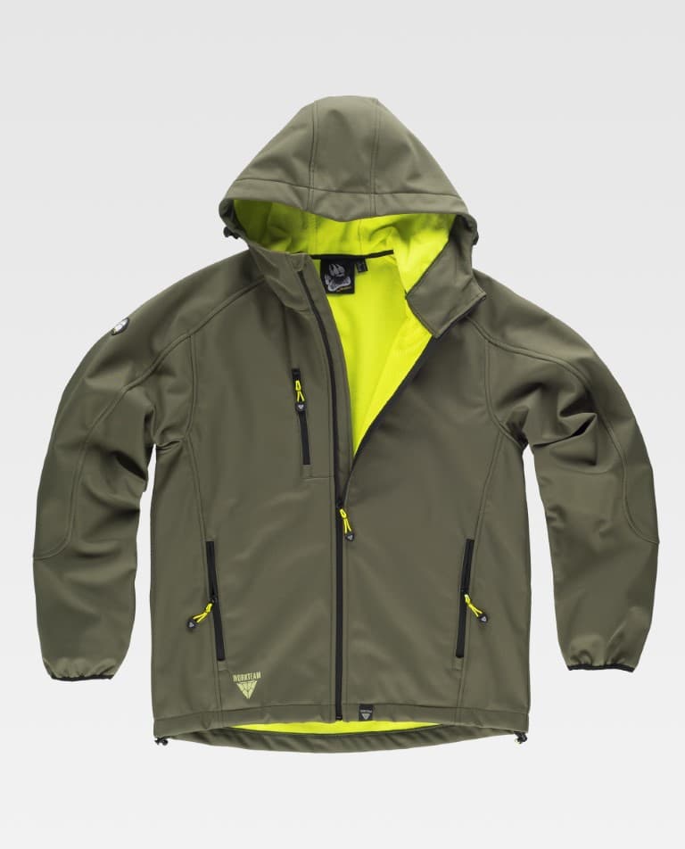 Chaqueta con capucha hombre