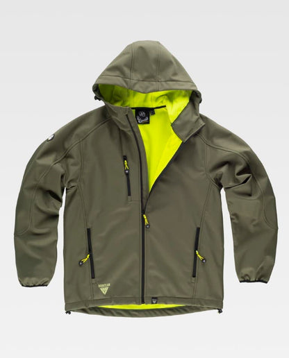 Chaqueta con capucha hombre