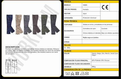 PANTALON DE MONTAÑA